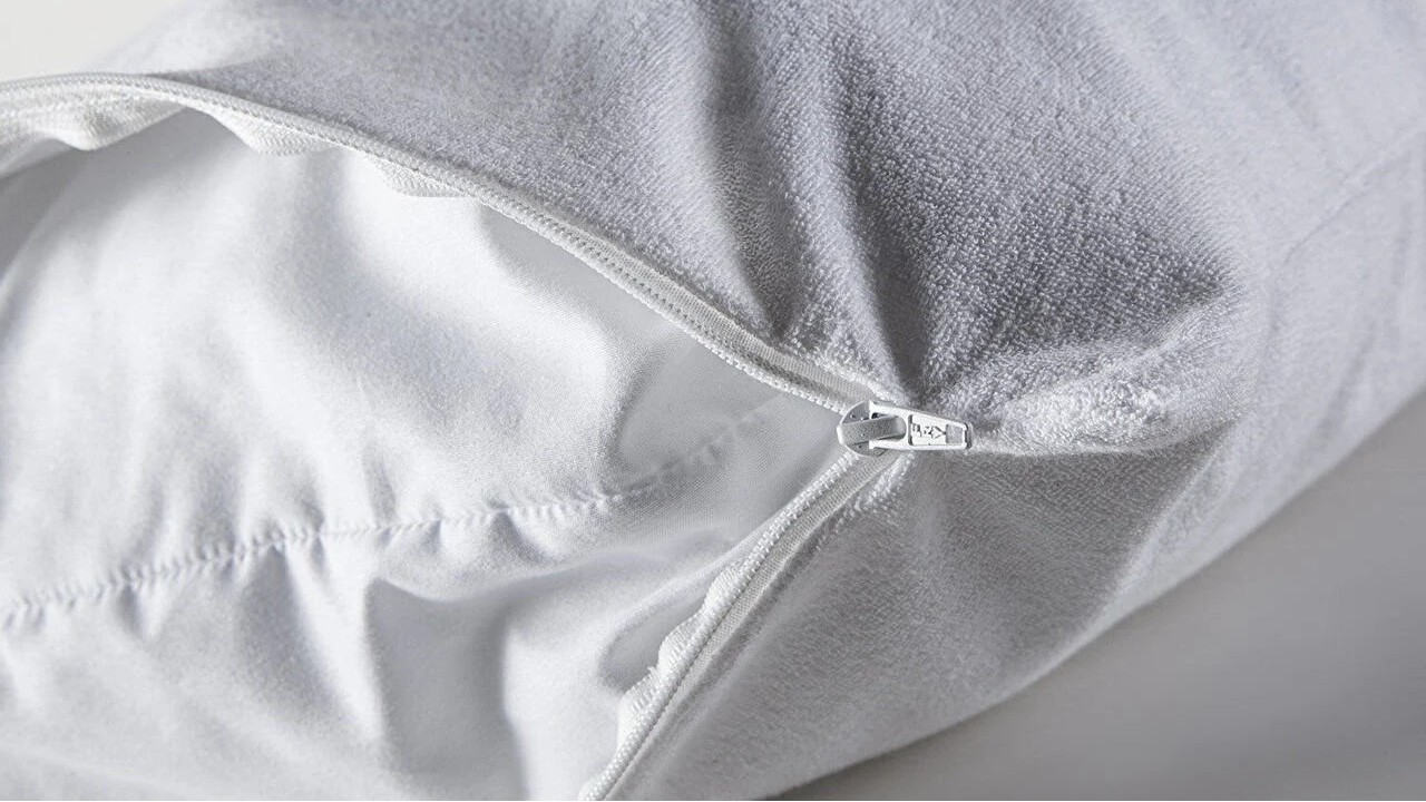 Husa pentru Perna Alez Impermeabila, Alb, 50x70cm DOQU Magazin 2Q9SYASLLN0140015