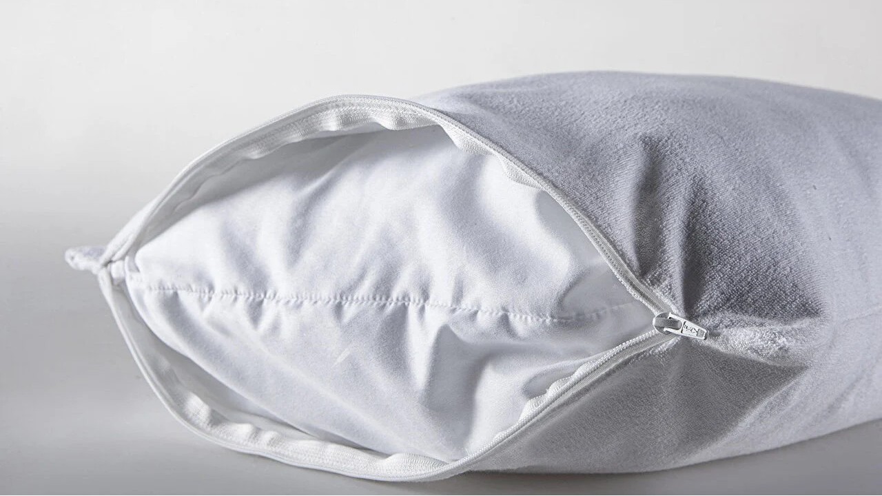 Husa pentru Perna Alez Impermeabila, Alb, 50x70cm DOQU Magazin 2Q9SYASLLN0140015