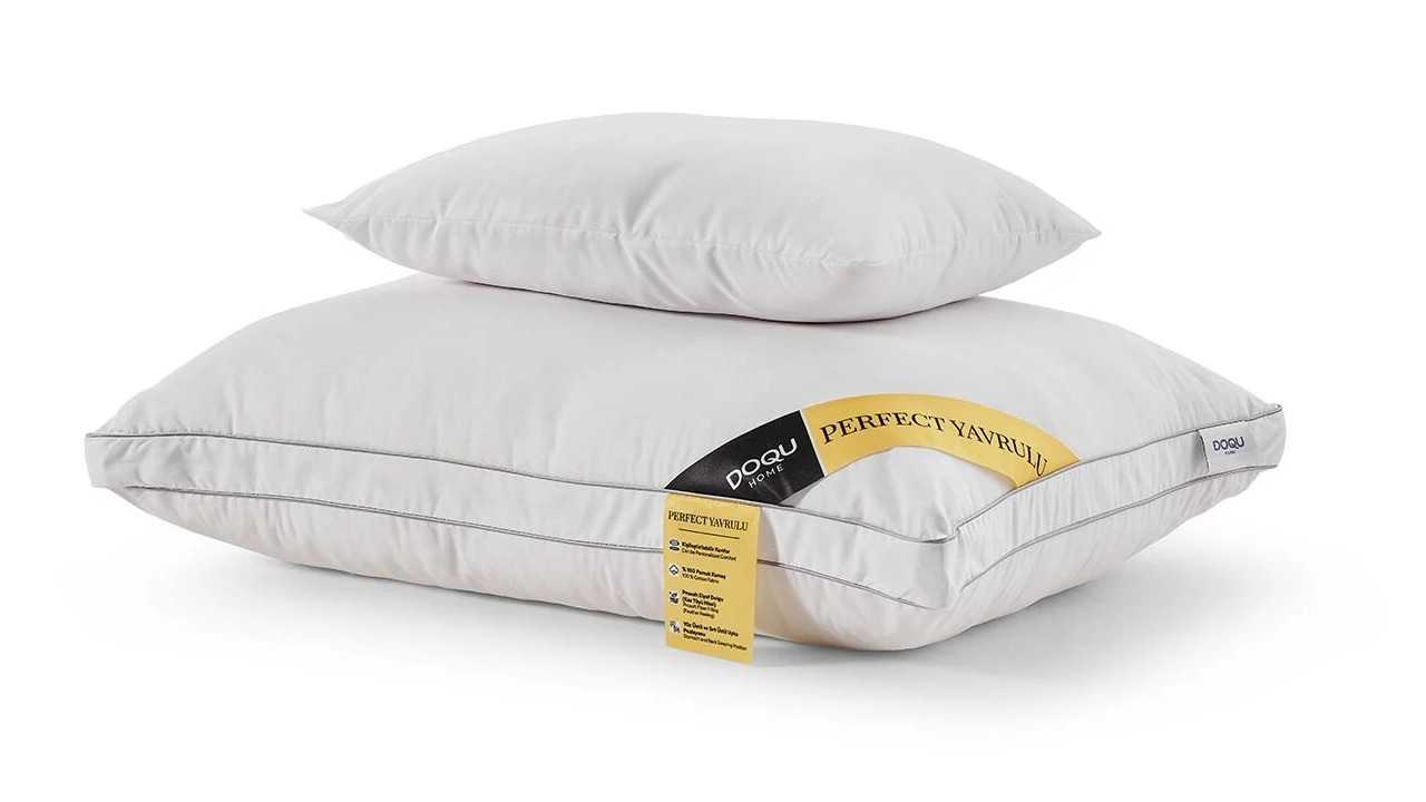 Pernă Perfect Dubla 50 x 70 cm cu pernă suplimentară - Alb DOQU Perne si Pilote 2Q9YSTPFYA0140000