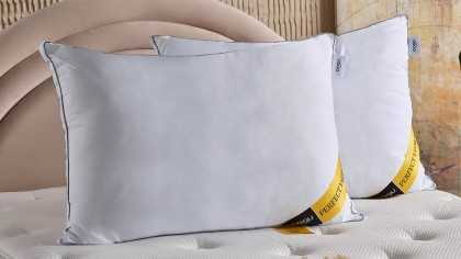 Pernă Perfect Dubla 50 x 70 cm cu pernă suplimentară - Alb DOQU Perne si Pilote 2Q9YSTPFYA0140000