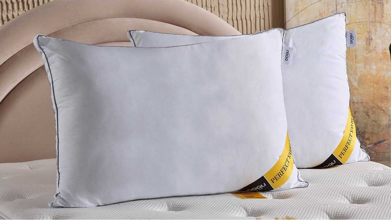 Pernă Perfect Dubla 50 x 70 cm cu pernă suplimentară - Alb DOQU Perne si Pilote 2Q9YSTPFYA0140000