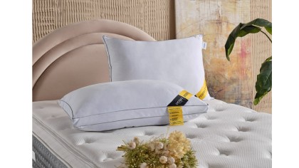 Pernă Perfect Dubla 50 x 70 cm cu pernă suplimentară - Alb DOQU Perne si Pilote 2Q9YSTPFYA0140000