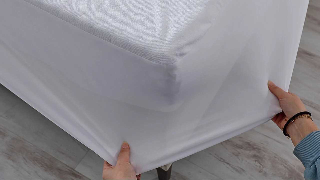 Husa Softy Alez Impermeabila, 160X200cm, Alb DOQU Magazin