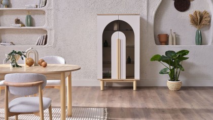 Masa Extensibila cu 6 Scaune Boheems  Seturi Masa cu Scaune