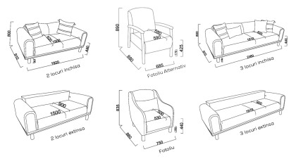 Fotoliu Alternativ Boheems BELLONA Fotolii - Fotolii TV