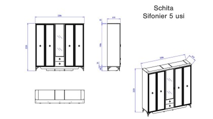 Set Mobilier Tineret Valencia BELLONA Set Mobilier Tineret