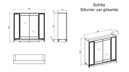 Set Mobilier Tineret Valencia BELLONA Set Mobilier Tineret