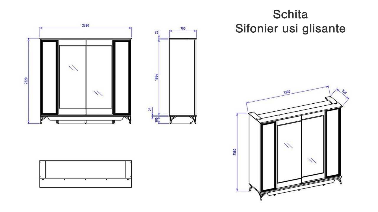 Set Mobilier Tineret Valencia BELLONA Set Mobilier Tineret