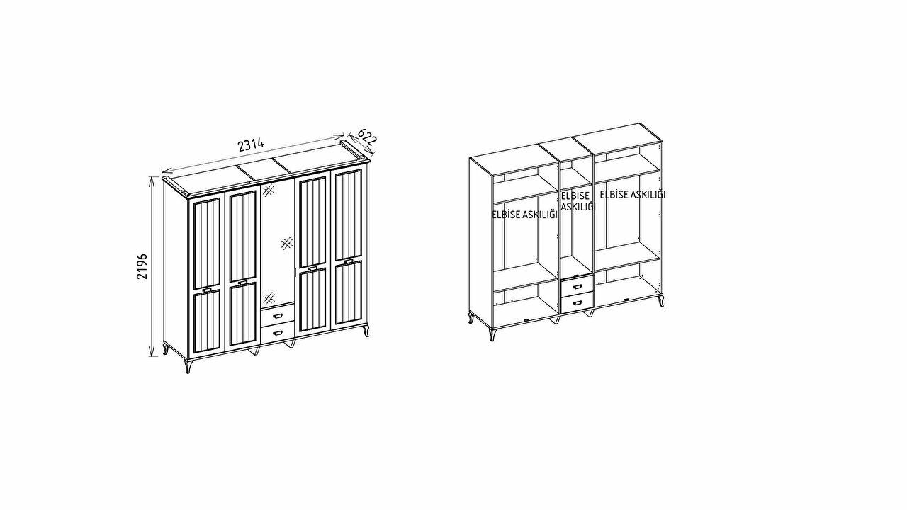 Set mobilier Tineret Andera BELLONA Set Mobilier Tineret