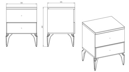 Set standard Dormitor Leny BELLONA Set Dormitor