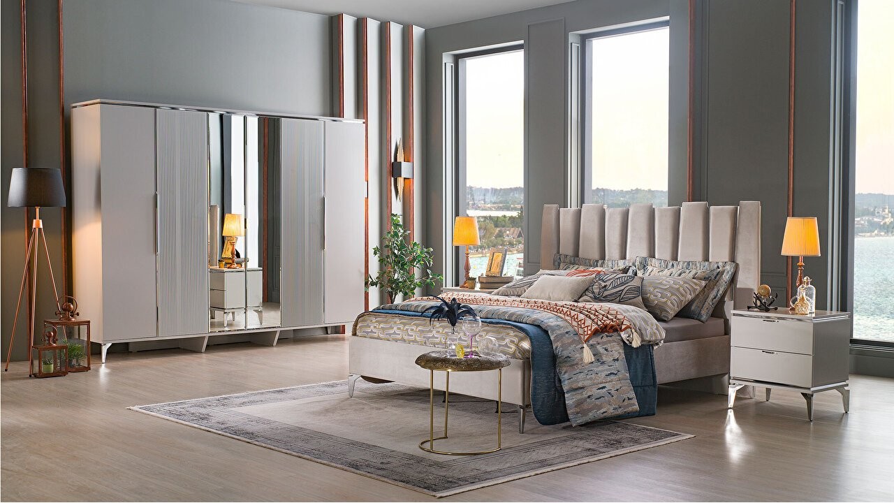 Set standard Dormitor Loretto - Mega Sale BELLONA Set Dormitor