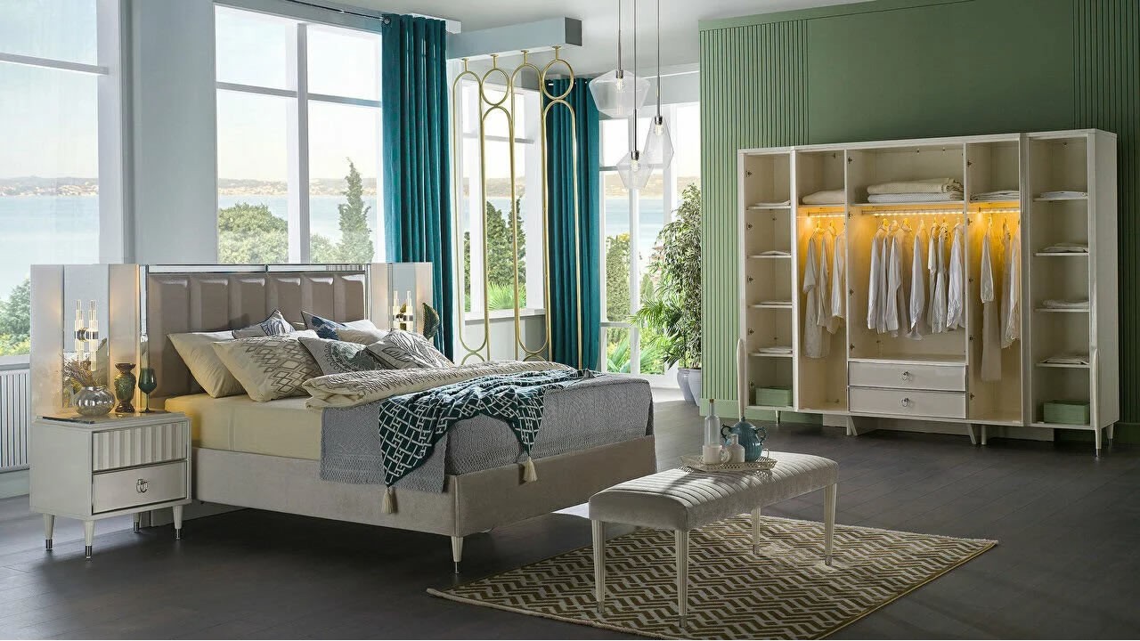 Set standard Dormitor Gravita, Fildes - Mega Sale BELLONA Set Dormitor