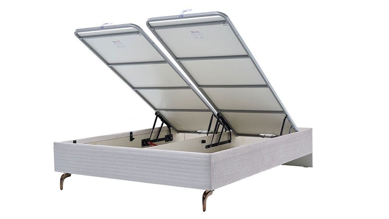 Set standard Dormitor Larissa cu tablie iluminata - Mega Sale BELLONA Set Dormitor