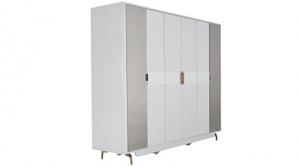 Set standard Dormitor Larissa cu tablie iluminata BELLONA Set Dormitor