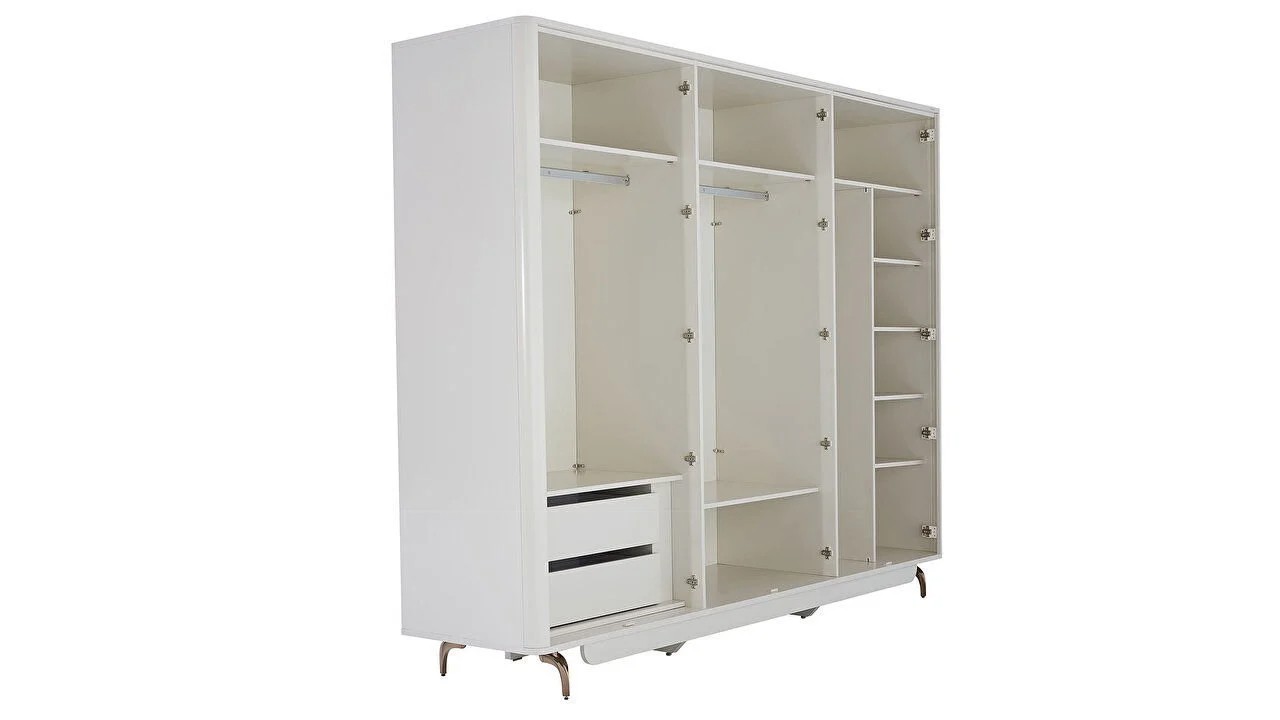 Set standard Dormitor Larissa cu tablie iluminata BELLONA Set Dormitor