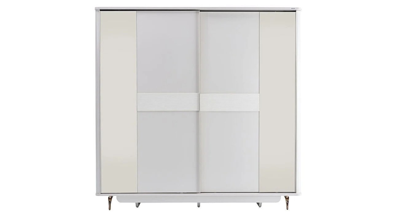 Set standard Dormitor Larissa cu tablie iluminata BELLONA Set Dormitor