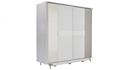 Set standard Dormitor Larissa cu tablie iluminata - Mega Sale BELLONA Set Dormitor