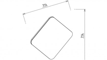 Set standard Dormitor Larissa cu tablie iluminata - Mega Sale BELLONA Set Dormitor