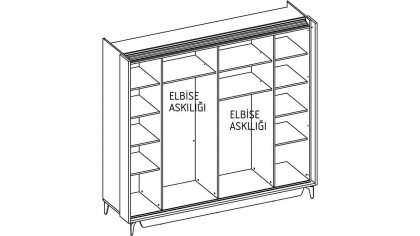 Set standard Dormitor Monaco BELLONA Set Dormitor