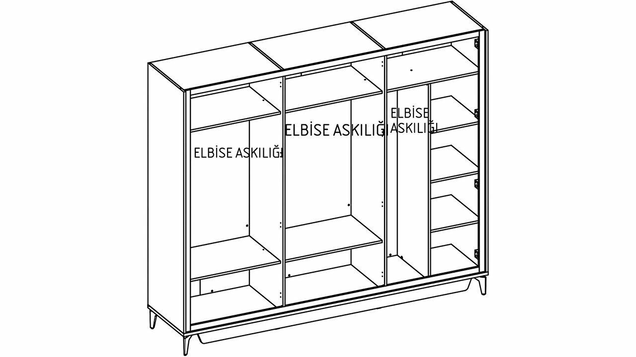 Set standard Dormitor Monaco - Mega Sale BELLONA Set Dormitor