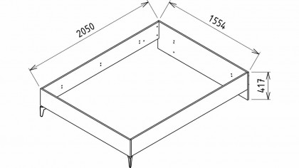 Set standard Dormitor Monaco BELLONA Set Dormitor