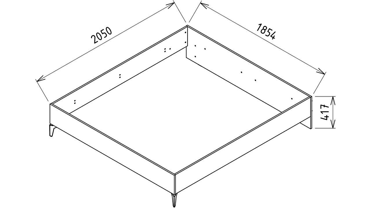 Set standard Dormitor Monaco - Mega Sale BELLONA Set Dormitor