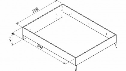 Set standard Dormitor Palermo - Mega Sale BELLONA Set Dormitor