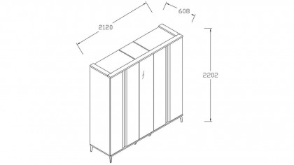 Set standard Dormitor Palermo BELLONA Set Dormitor