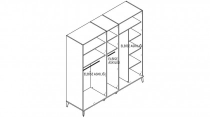 Set standard Dormitor Palermo - Mega Sale BELLONA Set Dormitor