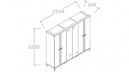 Set standard Dormitor Palermo BELLONA Set Dormitor