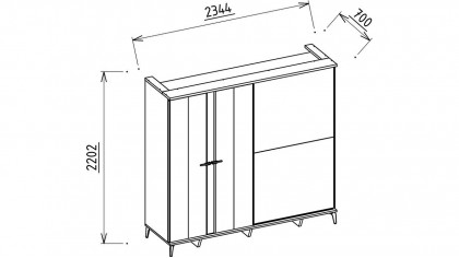 Set standard Dormitor Palermo BELLONA Set Dormitor