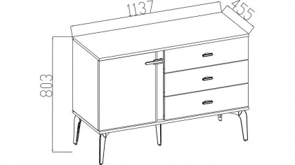 Set standard Dormitor Palermo BELLONA Set Dormitor