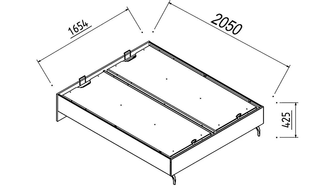 Set standard Dormitor Larissa cu tablie fara iluminare BELLONA Set Dormitor