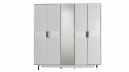 Set standard Dormitor Larissa cu tablie fara iluminare - Mega Sale BELLONA Set Dormitor