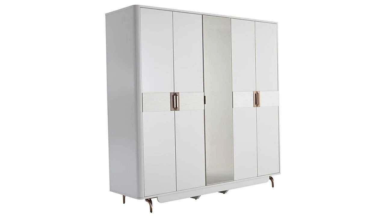 Set standard Dormitor Larissa cu tablie fara iluminare BELLONA Set Dormitor