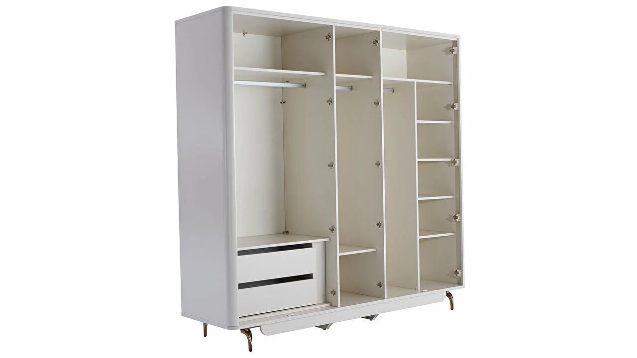 Set standard Dormitor Larissa cu tablie fara iluminare BELLONA Set Dormitor