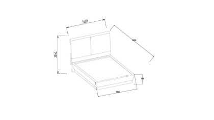 Set standard Dormitor Mirante BELLONA Set Dormitor