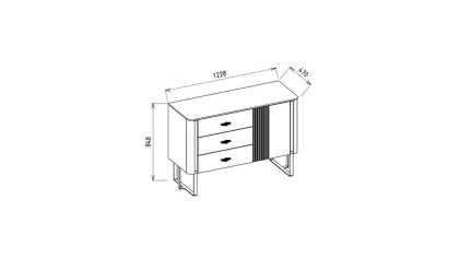 Set standard Dormitor Mirante BELLONA Set Dormitor