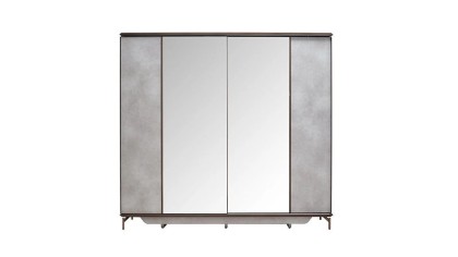 Set standard Dormitor Havana cu Tablie iluminata - Mega Sale BELLONA Set Dormitor