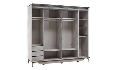 Set standard Dormitor Havana cu Tablie iluminata BELLONA Set Dormitor