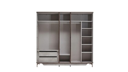 Set standard Dormitor Havana cu Tablie iluminata BELLONA Set Dormitor