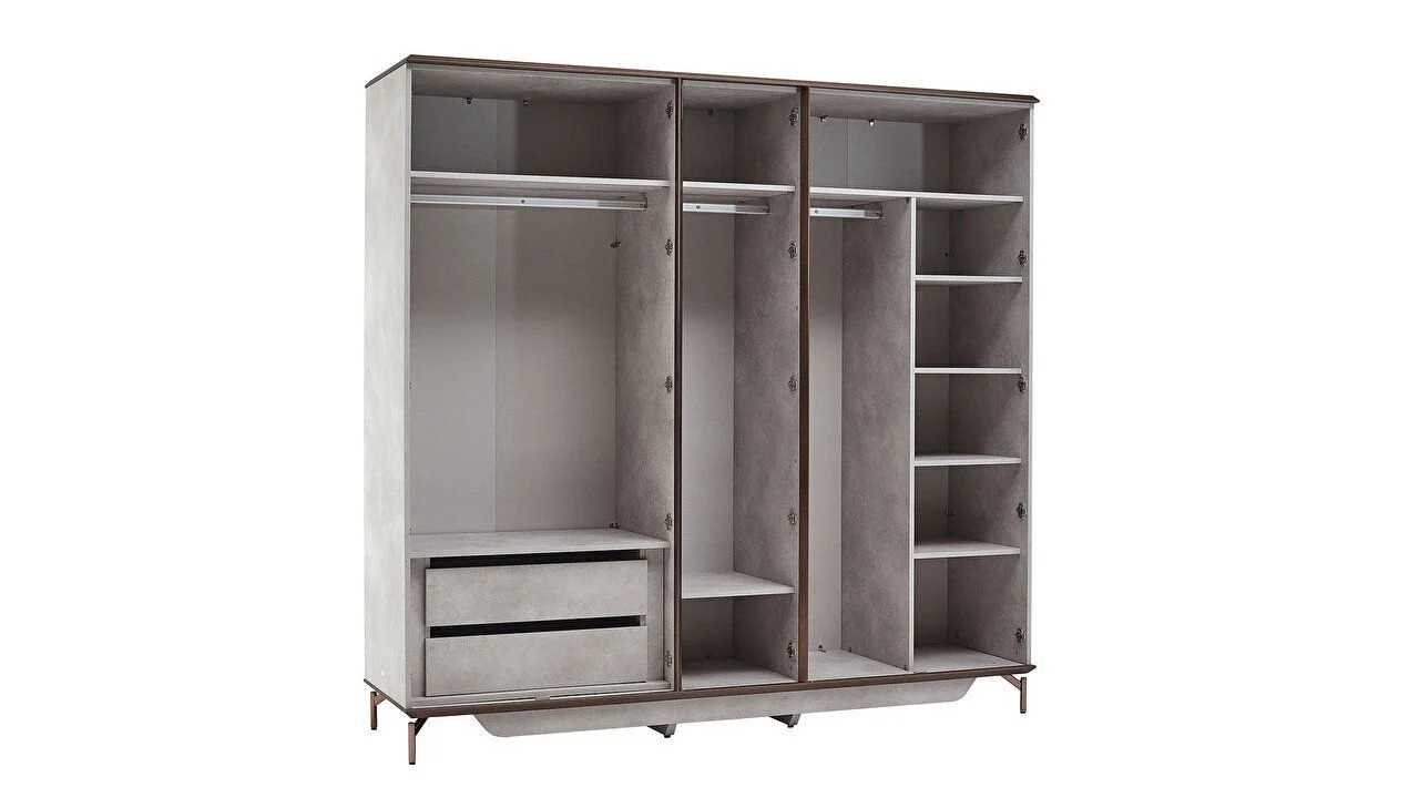 Set standard Dormitor Havana cu Tablie iluminata BELLONA Set Dormitor