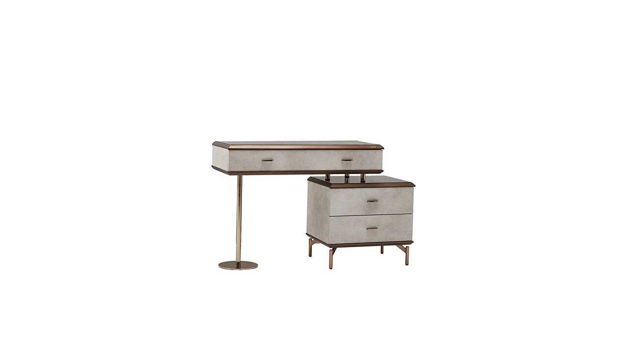 Set standard Dormitor Havana cu Tablie iluminata BELLONA Set Dormitor