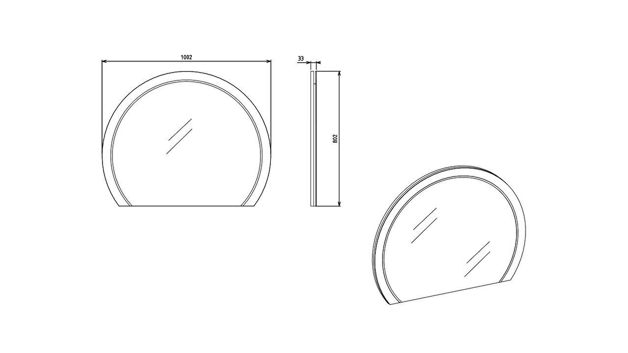 Set standard Dormitor Havana cu Tablie iluminata - Mega Sale BELLONA Set Dormitor