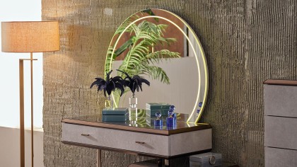 Set standard Dormitor Havana cu Tablie iluminata - Mega Sale BELLONA Set Dormitor