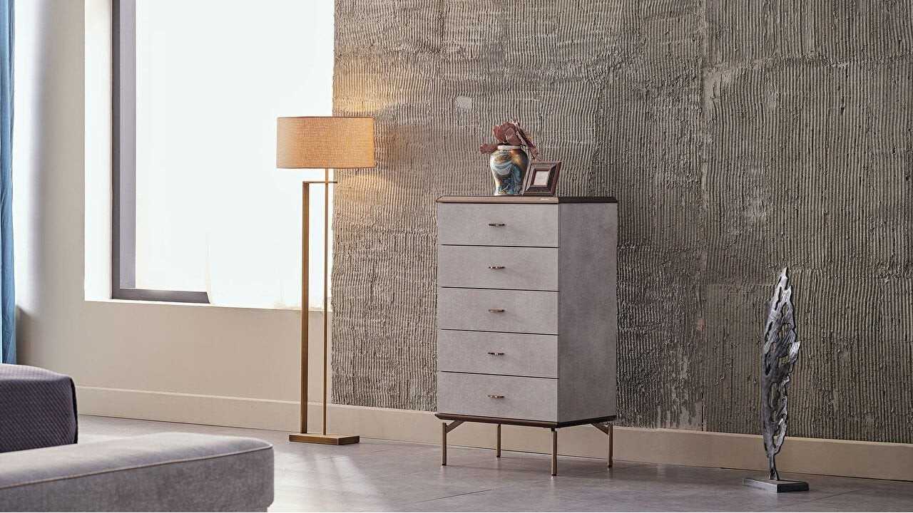 Set standard Dormitor Havana cu Tablie iluminata BELLONA Set Dormitor