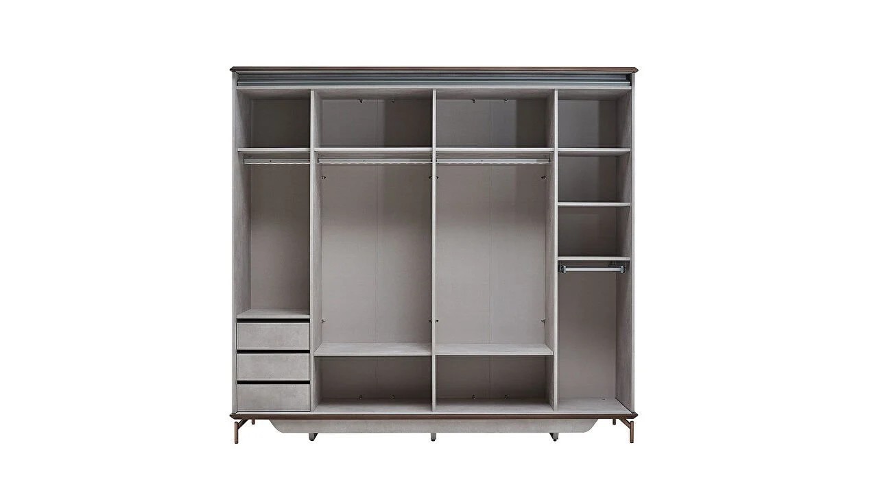 Set standard Dormitor Havana cu Tablie fara iluminare - Mega Sale BELLONA Set Dormitor