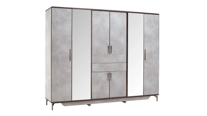 Set standard Dormitor Havana cu Tablie fara iluminare - Mega Sale BELLONA Set Dormitor