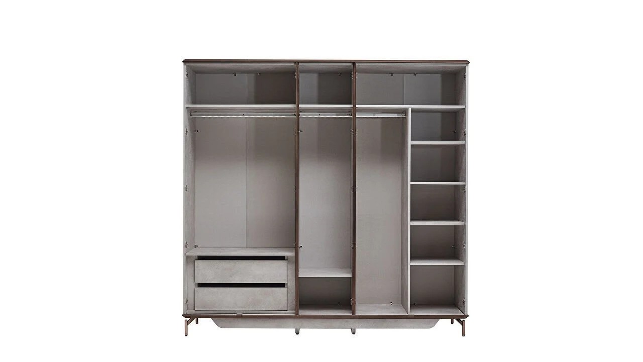 Set standard Dormitor Havana cu Tablie fara iluminare - Mega Sale BELLONA Set Dormitor