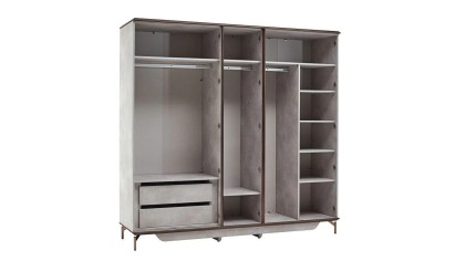 Set standard Dormitor Havana cu Tablie fara iluminare - Mega Sale BELLONA Set Dormitor